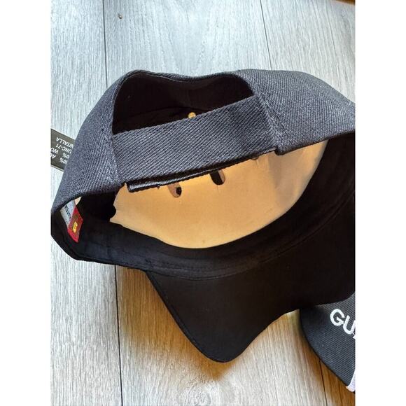 Two Guatemala Headwear Black Embroidered Adjustable Baseball Hat New With Tags - Picture 5 of 13